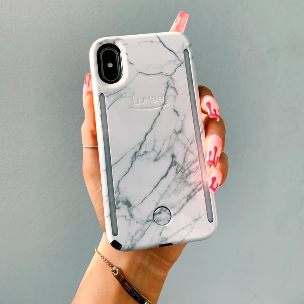 LUMEE DUO MARBLE IPHONE CASE